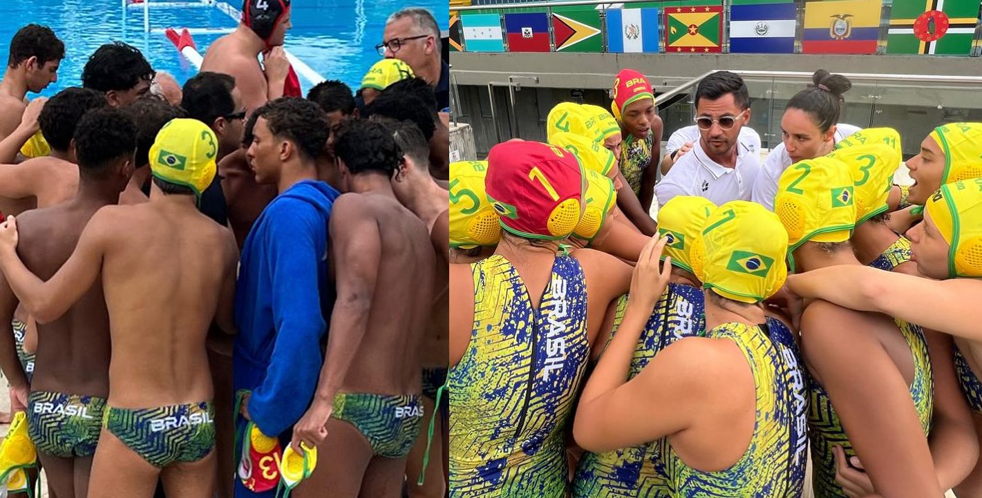 Com 9 atletas da ABDA, Brasil  prata e bronze no Pan-Americano