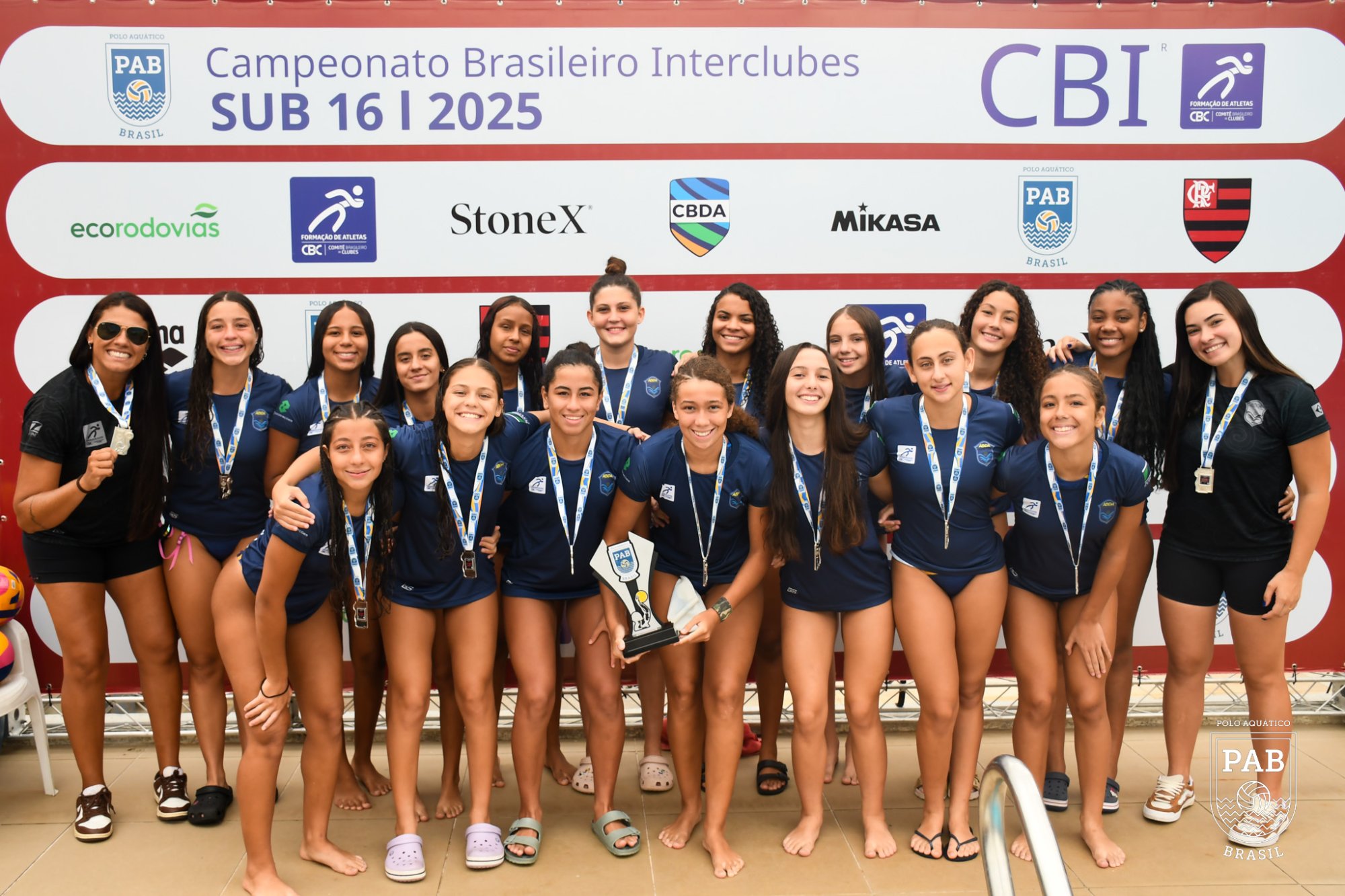 ABDA conquista prata no feminino e bronze no masculino no Brasileiro Sub-16