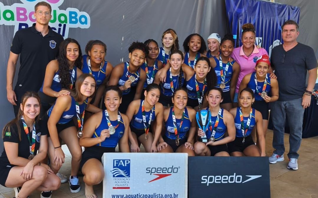 Equipe feminina sub-14 da ABDA conquista a prata no Paulista de Polo Aqutico