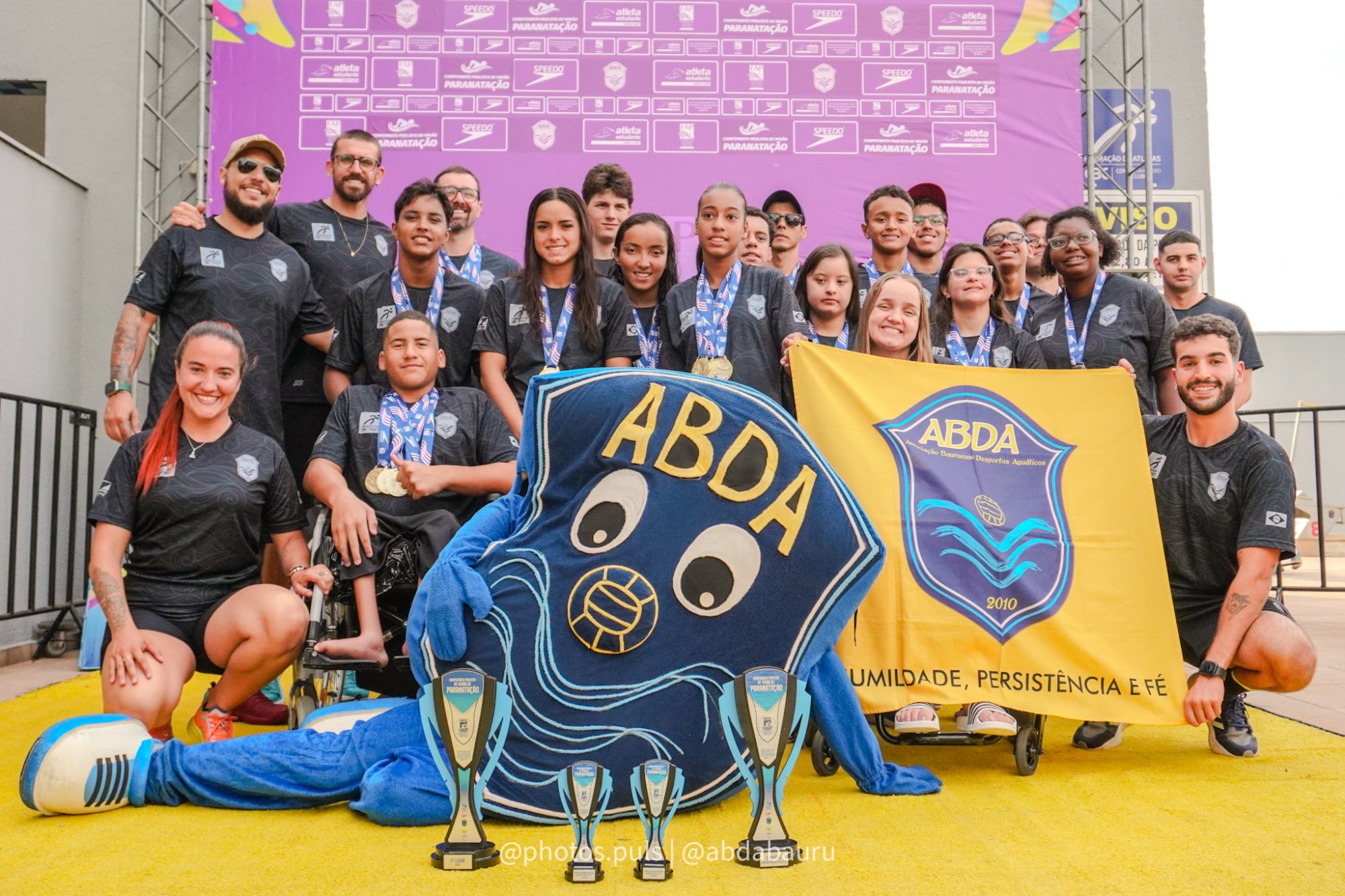 ABDA conquista 3 lugar geral no Paulista de Paranatao de Vero