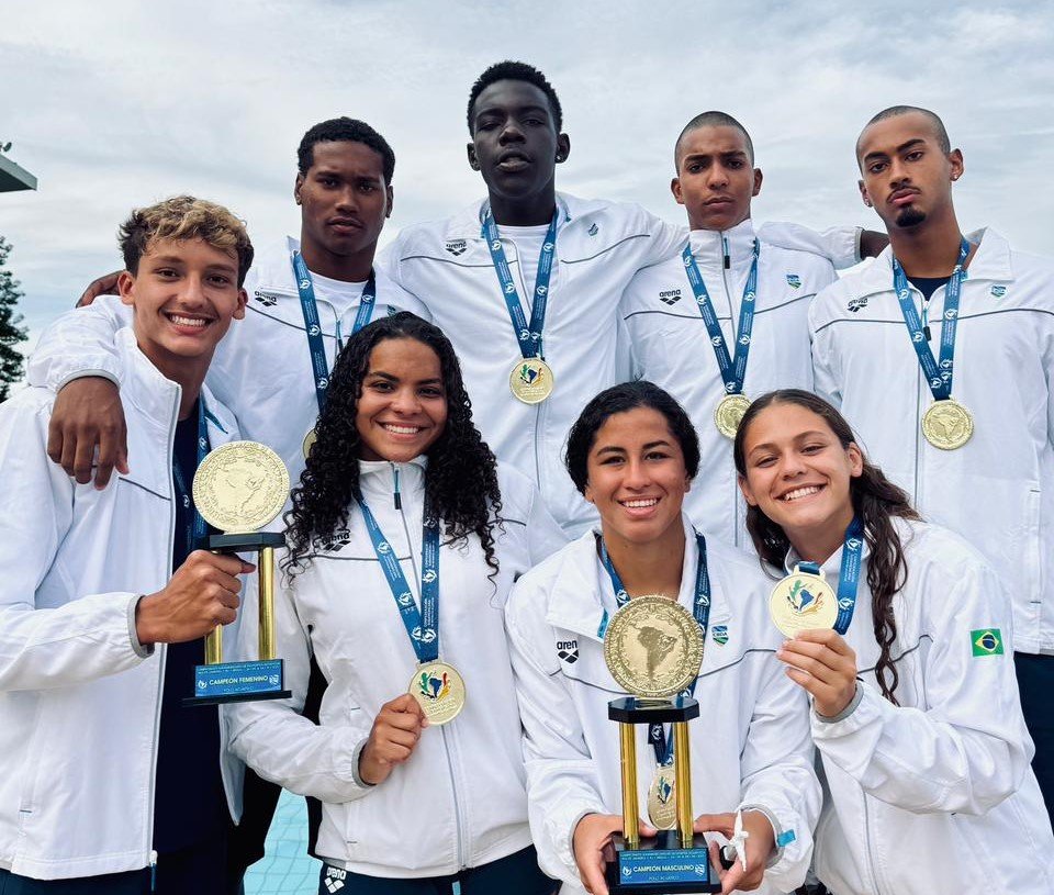 Atletas da ABDA so campees com Brasil no Sul-Americano Juvenil