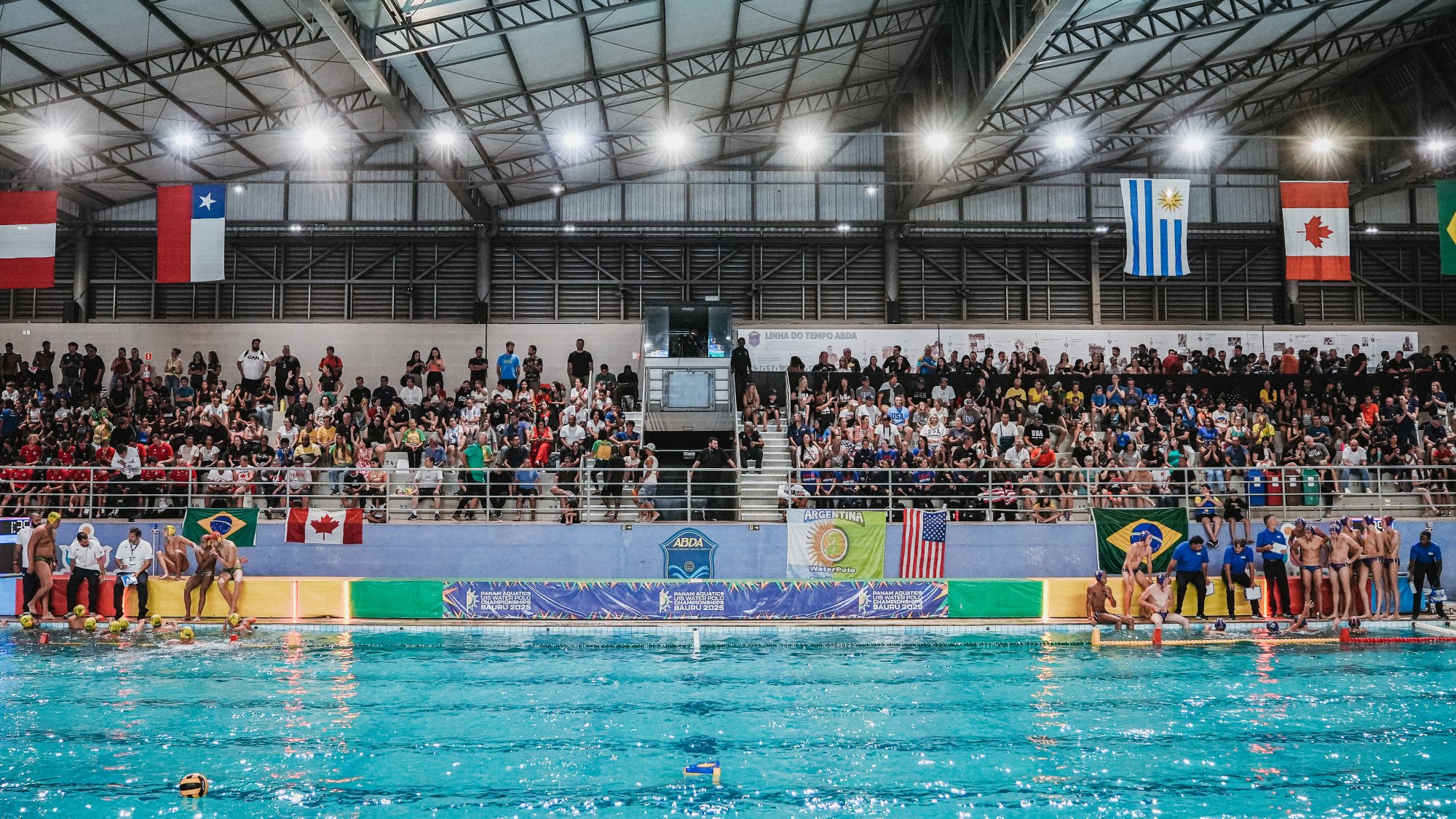 Brasil estreia com vitrias no Pan-Americano Sub-15 de Polo Aqutico