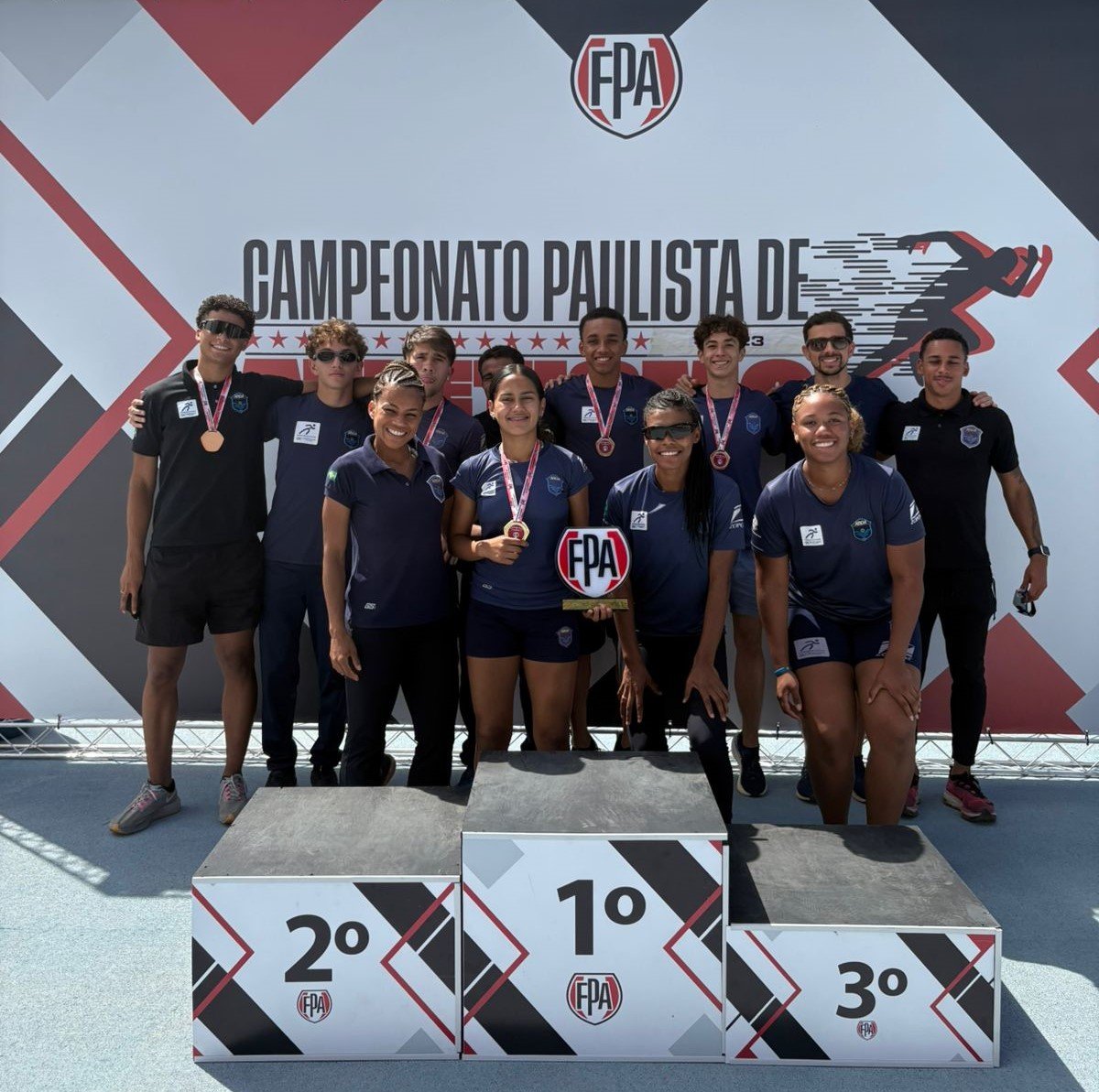 Atletismo da ABDA conquista dois ouros e um bronze no Paulista Sub-23