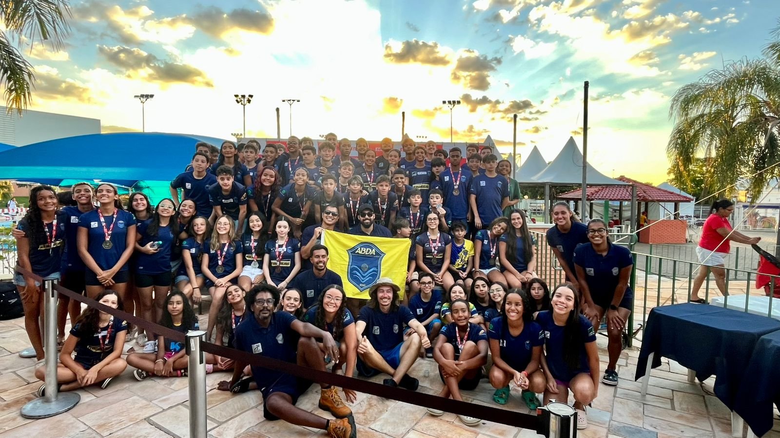 ABDA participa com 76 atletas da 1� etapa da Liga SESI de nata��o