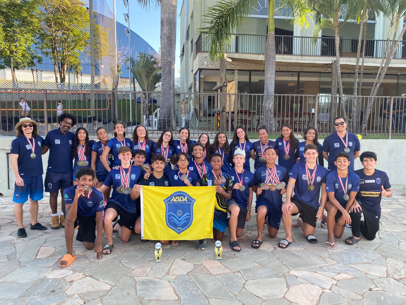 Nata��o da ABDA conquista t�tulos masculino e feminino nos Jogos Regionais