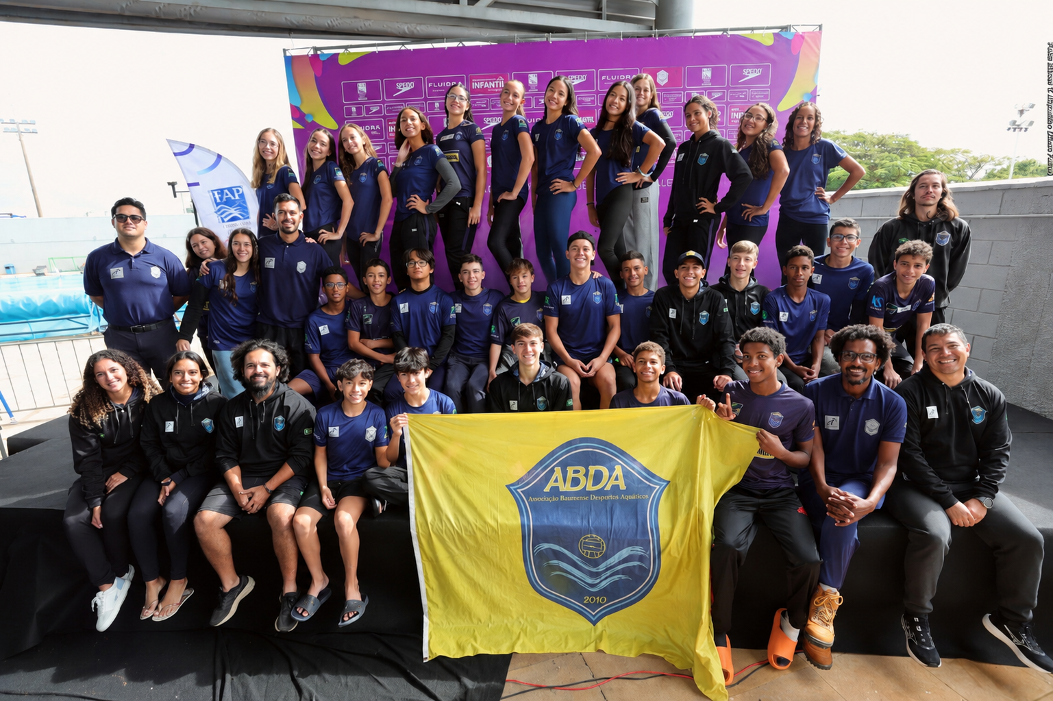 ABDA conquista 4� lugar geral e soma 18 medalhas no Paulista Infantil de Nata��o