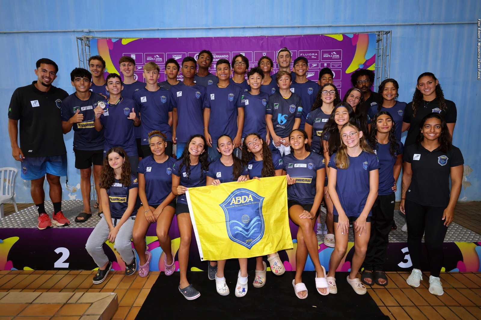 ABDA conquista 38 medalhas no 2� Trof�u Fernando Scheffer de nata��o
