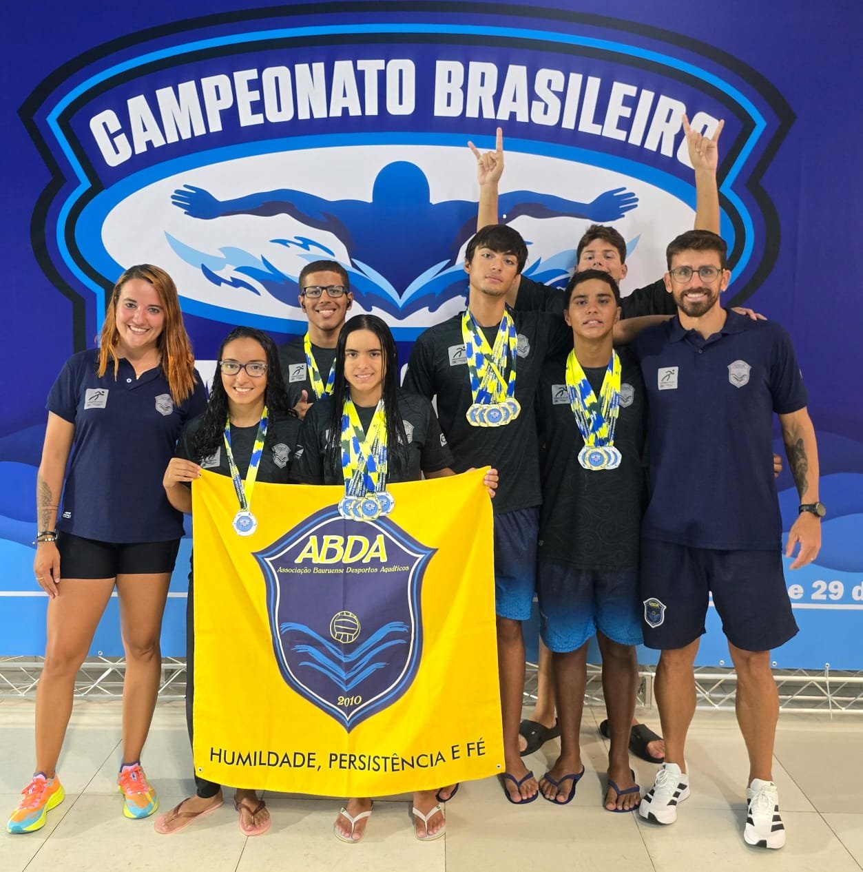 ABDA se destaca no Campeonato Brasileiro da CBDI 2026 com 14 medalhas