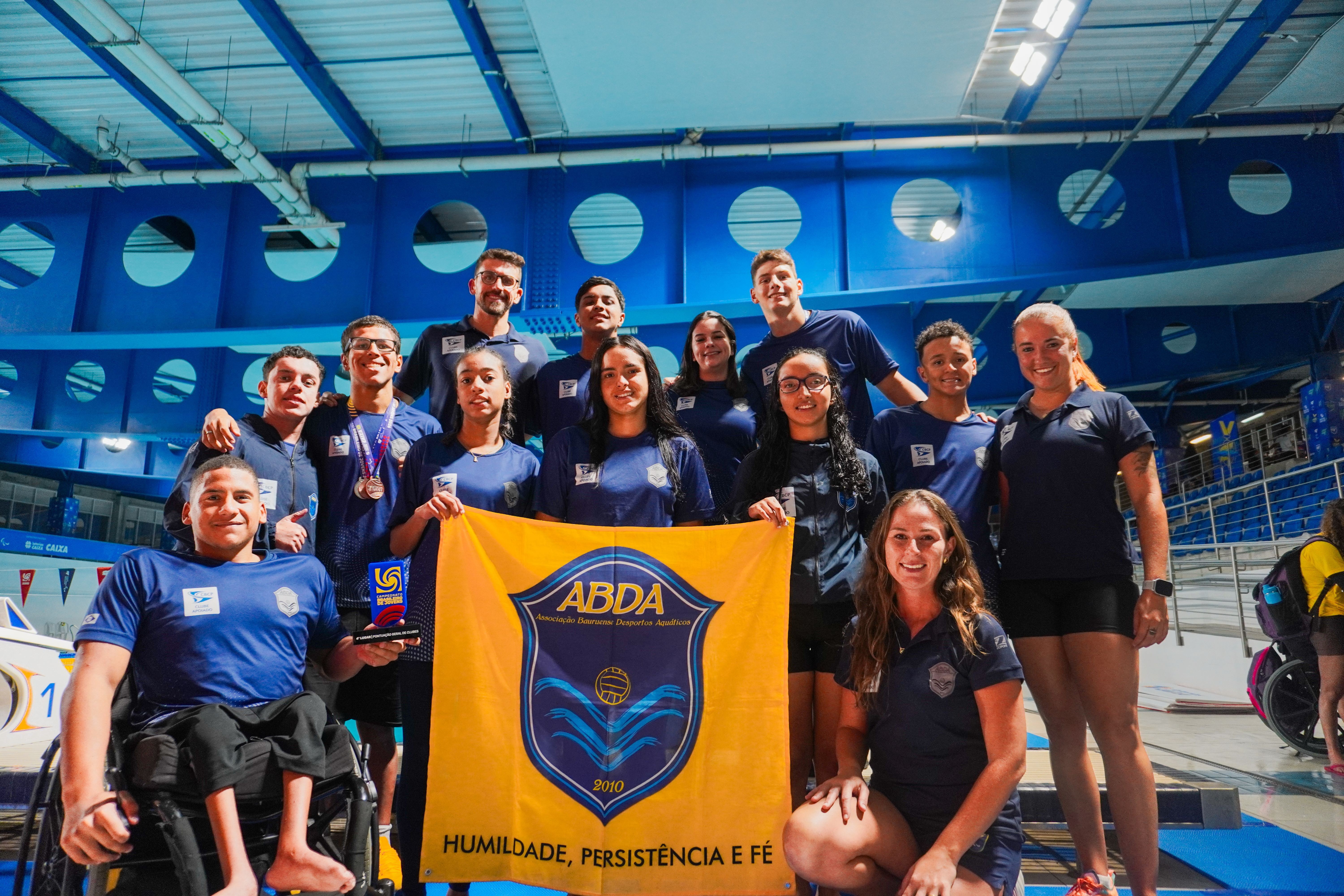 Paranata��o da ABDA conquista 29 medalhas e termina Brasileiro de Jovens em 4� lugar geral