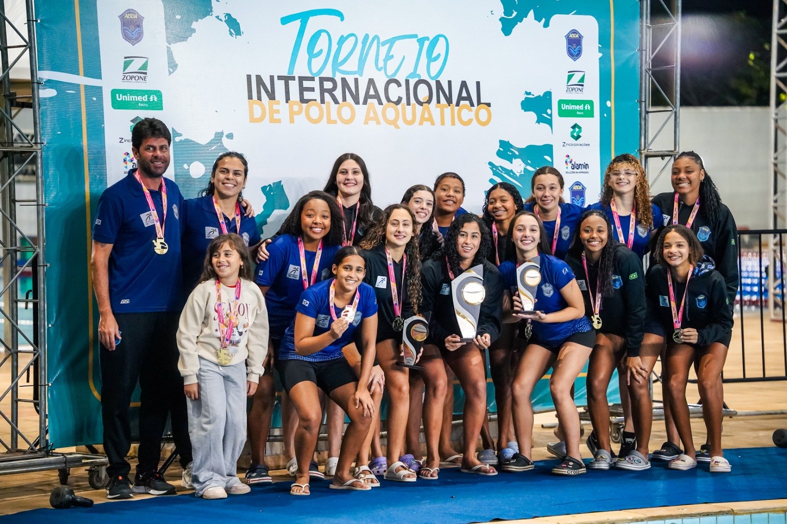 ABDA � campe� feminina e vice-campe� masculina do 5� Torneio Internacional Sub-16