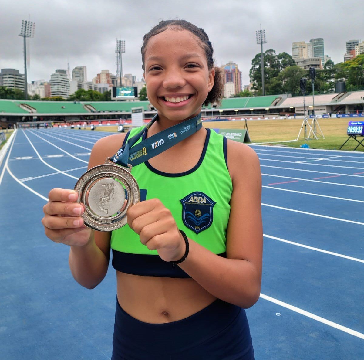 ABDA conquista medalha de prata no Campeonato Brasileiro Sub-16 de Atletismo