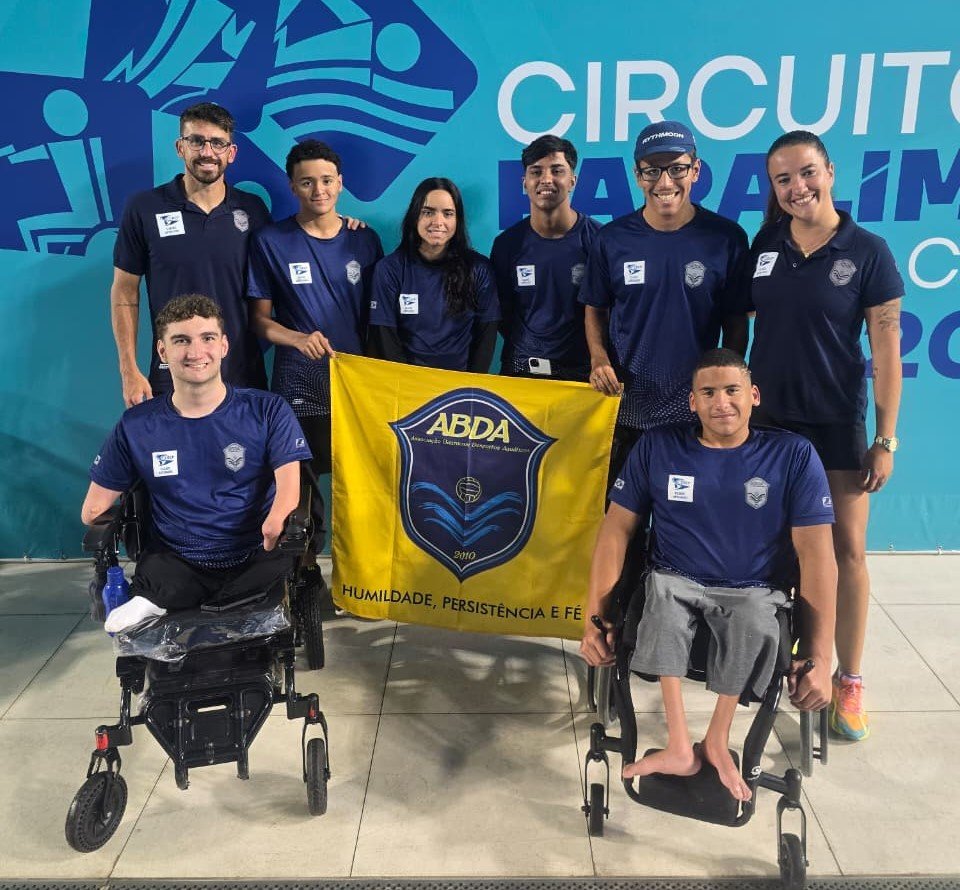 ABDA conquista 8 medalhas e recorde brasileiro na Segunda Fase Nacional do Circuito Loterias Caixa